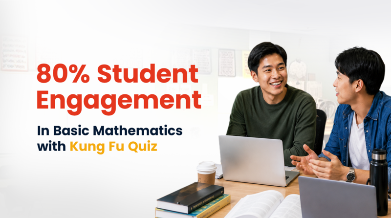 80% Student Engagement in Basic Mathematics with Kung Fu Quiz: A University Lecturer's Study