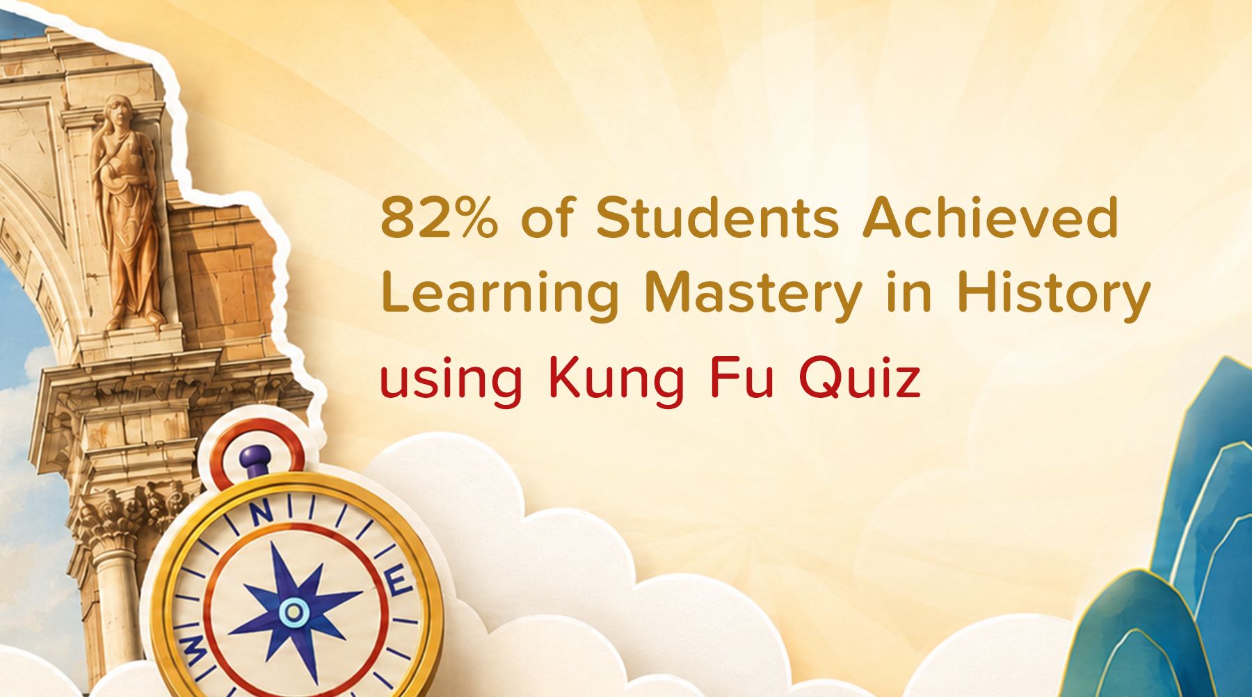 82% of Students Achieved History Learning Mastery After Using Kung Fu Quiz, Study Finds