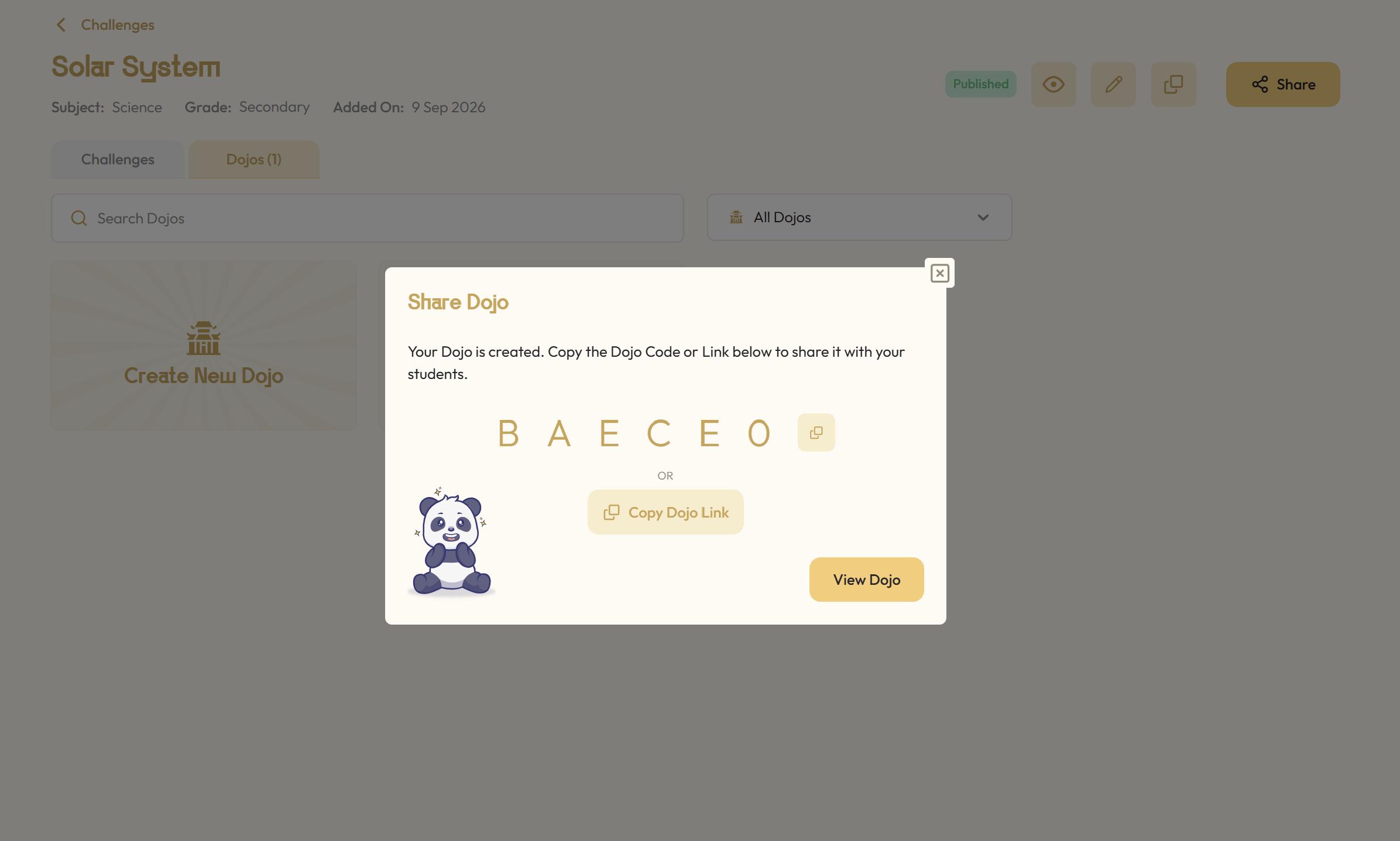 Student interactive video viewing and quiz response experience