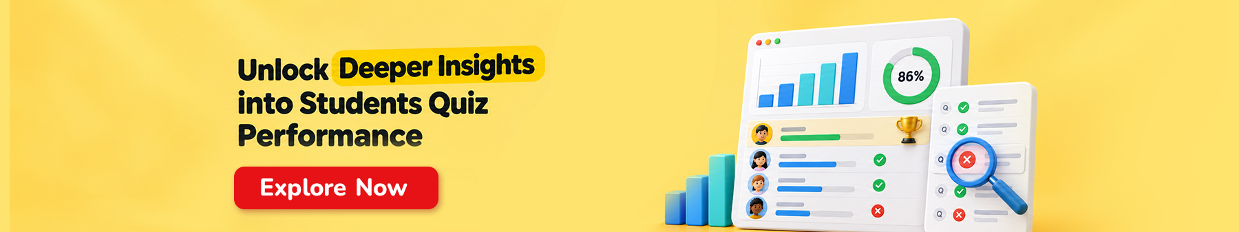 Unlock deeper insights into student quiz performance with Kung Fu Quiz - Get started for free