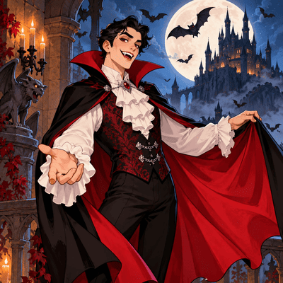 Halloween Vampire Costume