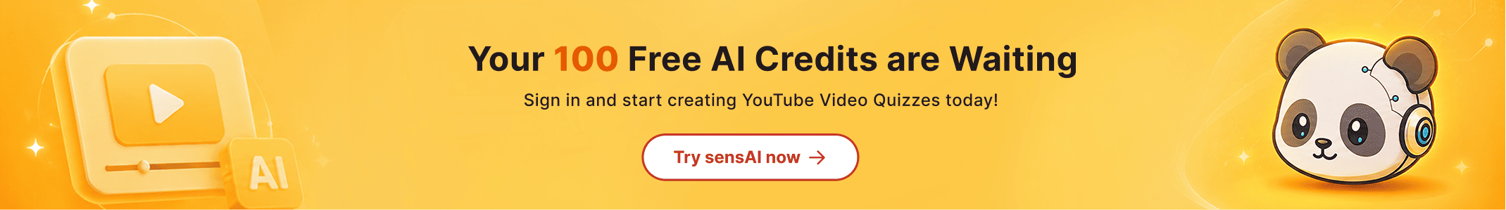 Your 100 Free AI Credits are Waiting